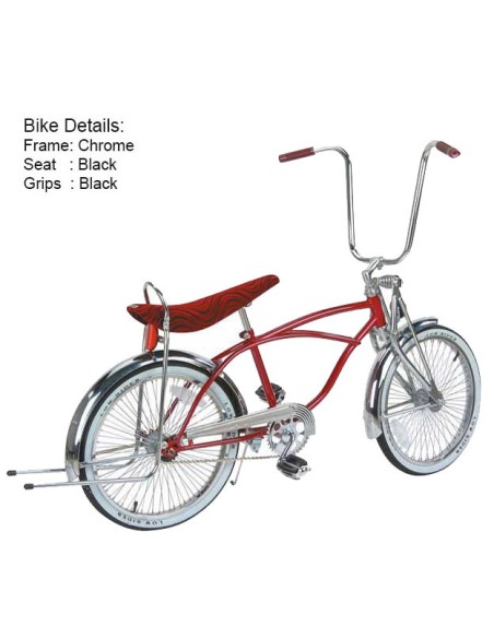 20 Lowrider collection Bike 529-1 Chrome.